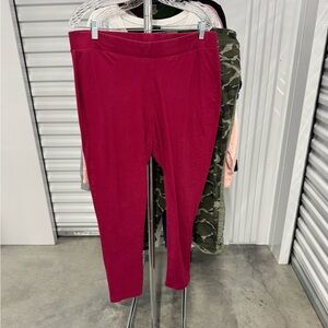 Torrid | Full Length Leggings in Dark Pink | size 3